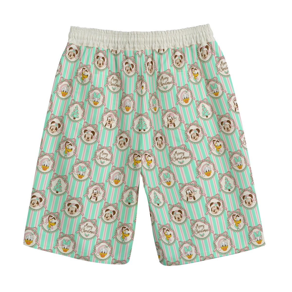 Merry Christmas Mens Straight Casual Short