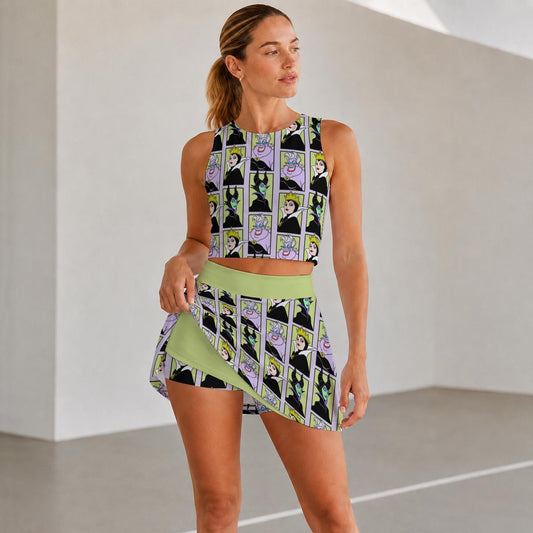Villain Portraits Women's Tank & Skort Set