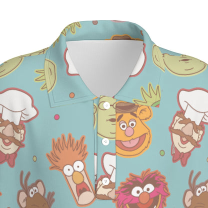 Puppet Faces Boys’ Polo Collar Jersey