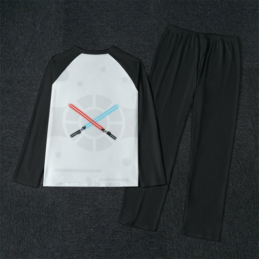 Choose Wisely Men's Raglan Sleeve Pajamas