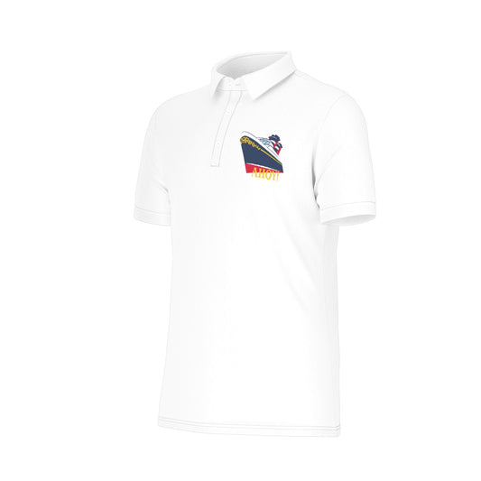 Ahoy Men's Stretch Collar Polo Shirt
