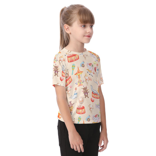 Circus Kid's Raglan Sleeve T-shirt