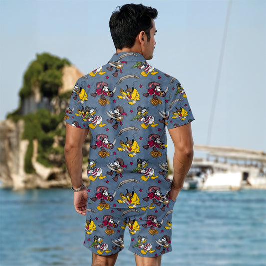 A Pirates Life For Me Men's Summer Shirt Set