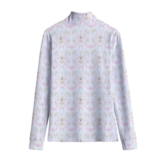Grandmillenial Garlalnd Women's Stand-up Collar T-shirt