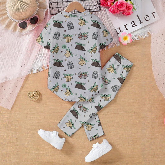 This is the Way Kids' Casual Top and Pants Set