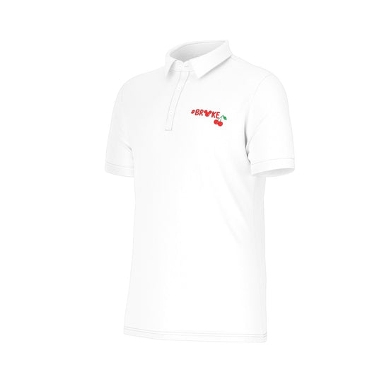 #Broke Men's Stretch Collar Polo Shirt