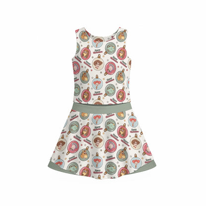 Christmas Toys Women's Sports Tank & Skort Set