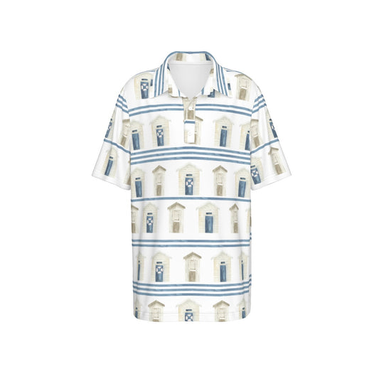 Striped Beach Houses Boy’s Polo Collar Jersey |210GSM