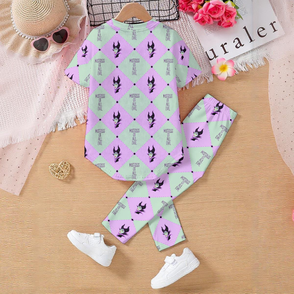 Mistress of Evil Kids' Casual Top and Pants Set