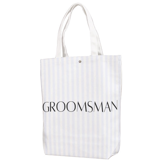 Groomsman Canvas Bag With Shoulder Strap