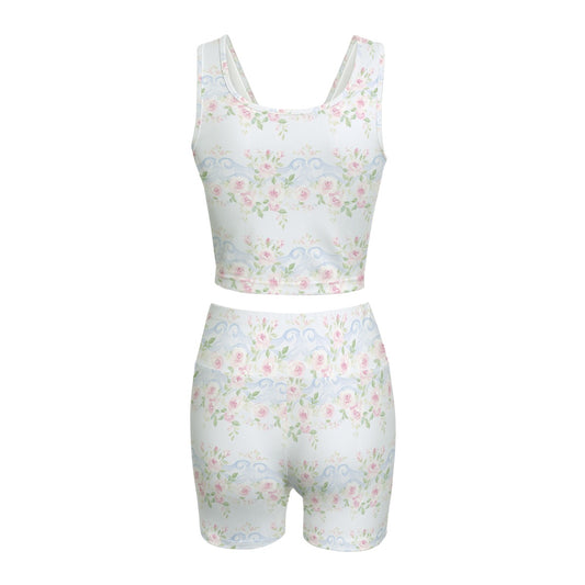 Grandmillenial Roses Women's Yoga Set