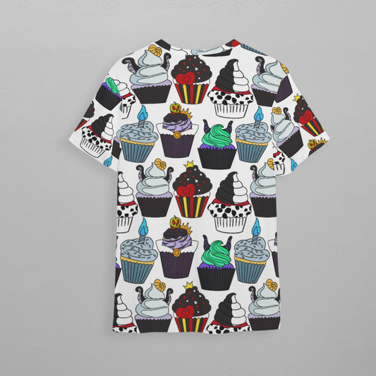 Villain Cupcakes Children's Athletic T-Shirt