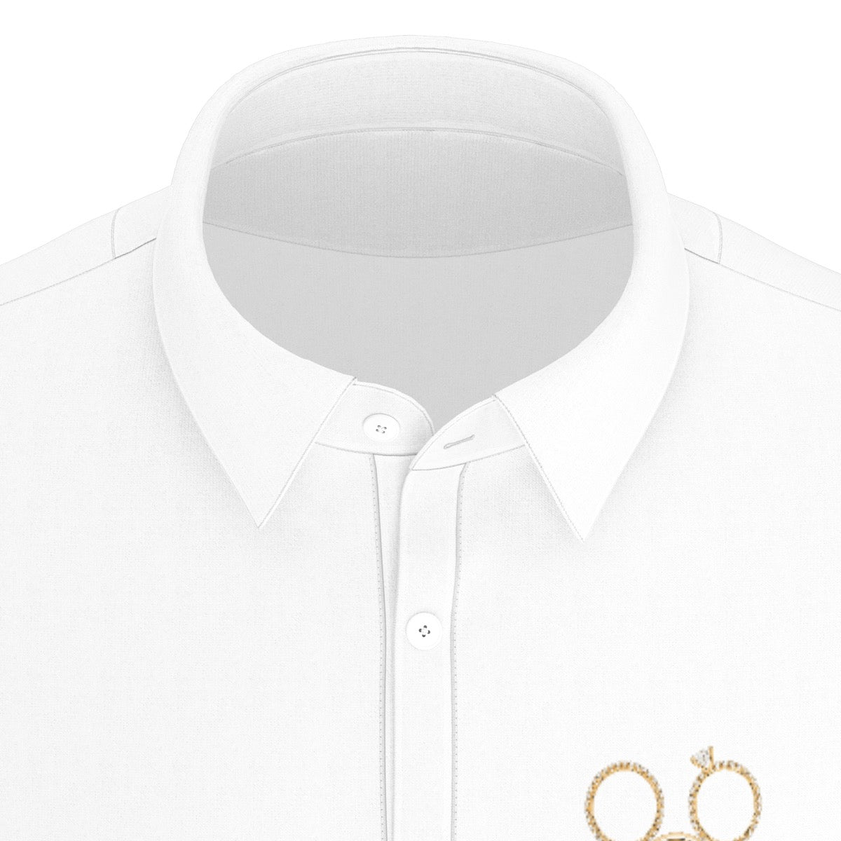 MM Wedding Men's Stretch Collar Polo Shirt