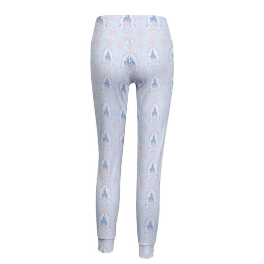 Grandmillenial Castle Women's Yoga Pants