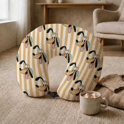 Pluto Memory Foam Travel Neck Pillow with Closure