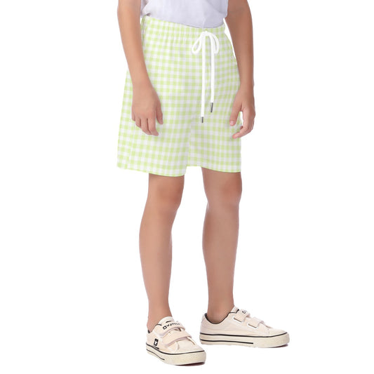 Coco Gingham Kid's Beach Shorts