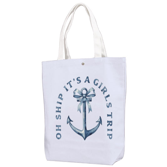 If Ship - Girls Trip Canvas Bag With Shoulder Strap