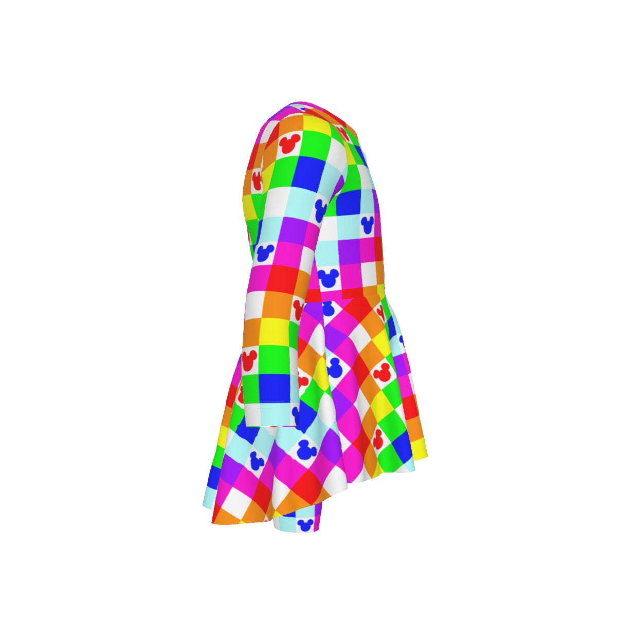 Neon MM Girls Peplum Top and Pants Set