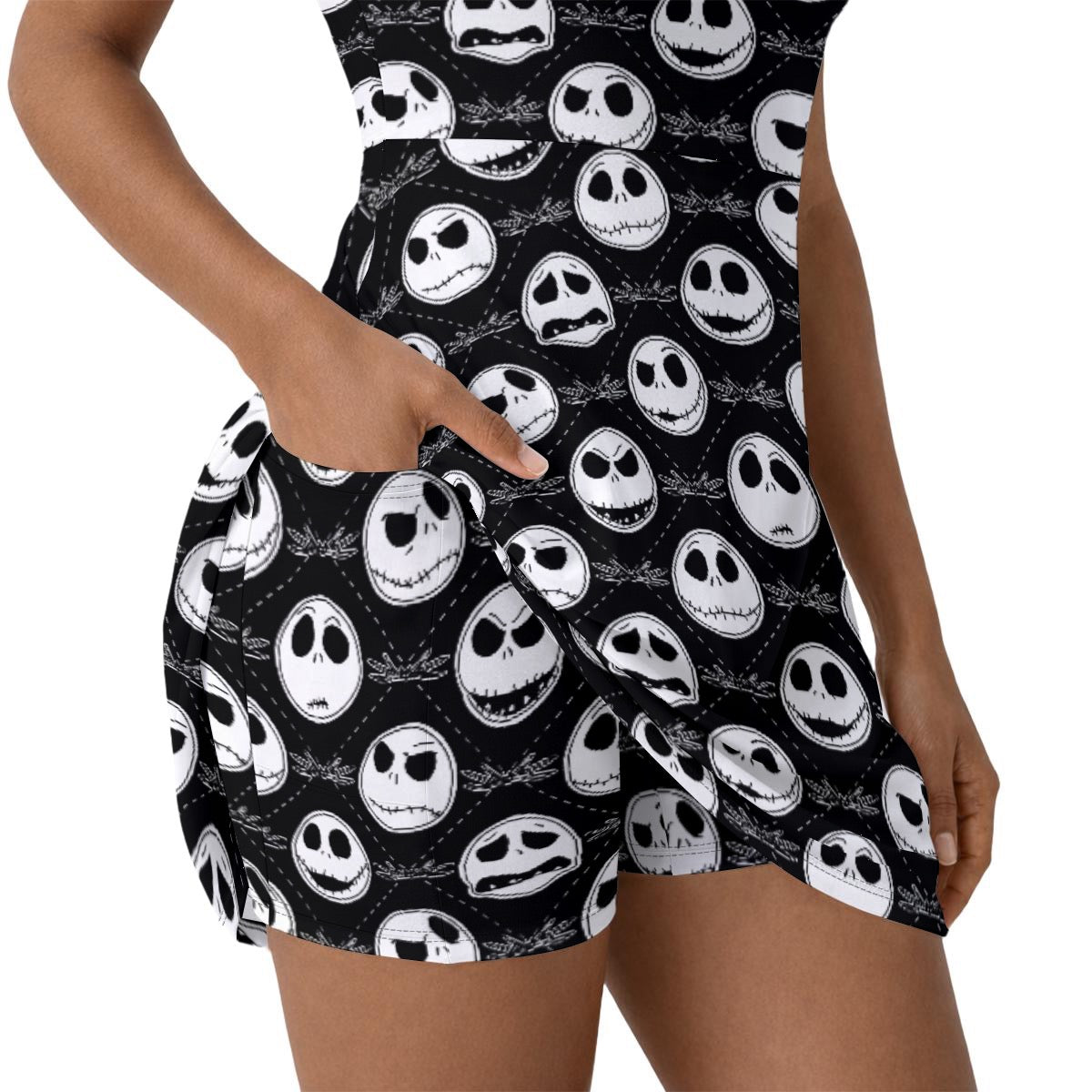 Skelly Women’s Athletic Dress With Built‑In Shorts