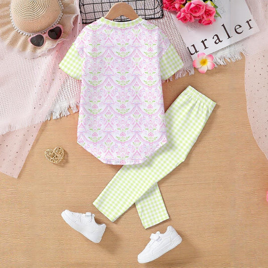 Coco Kids' Casual Top and Pants Set