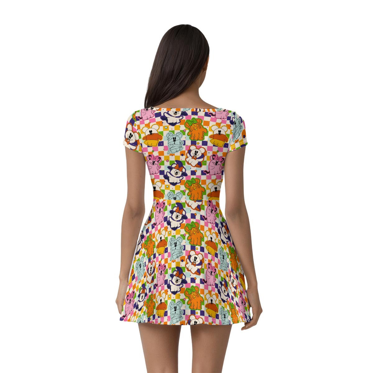 Ghosts Women’s Athletic Dress With Built‑In Shorts