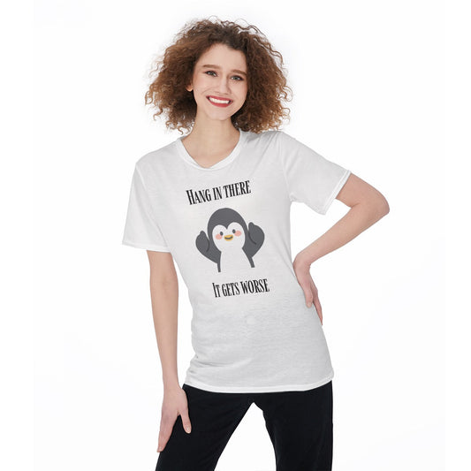Hang in There Women's Round Neck T-Shirt