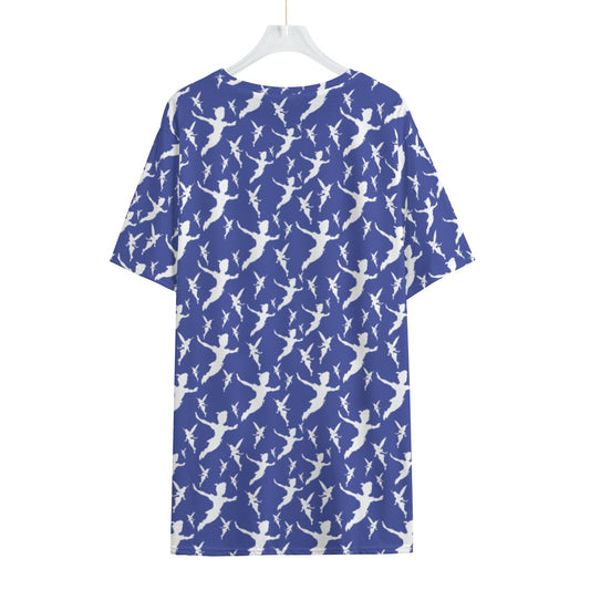 Blue Peter Silhouette Men's Crew Neck T-Shirt