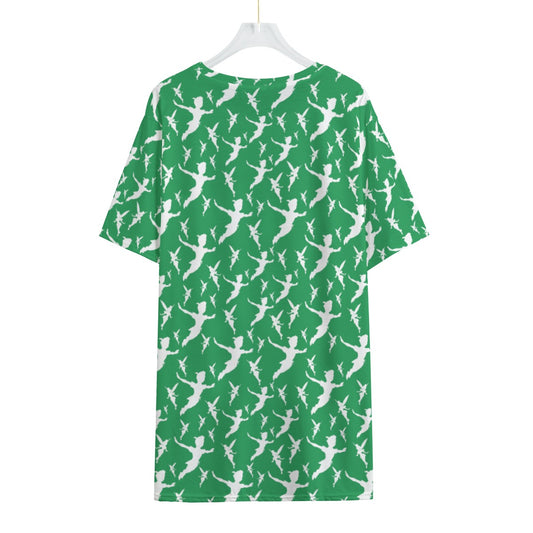 Green Peter Silhouette Men's Crew Neck T-Shirt