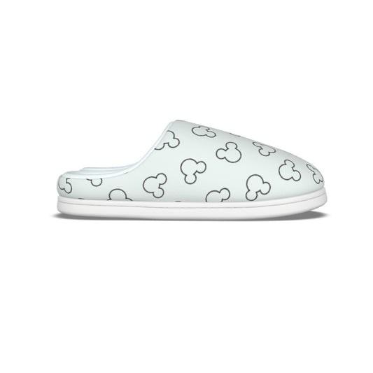 MM Outline Women's Plush Slippers